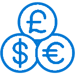 Multi-Currency & Multi-Lingual